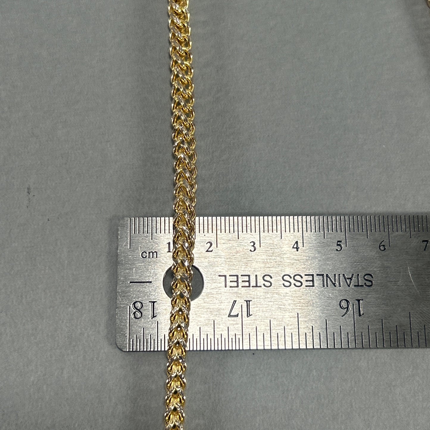 10K Yellow Gold 23" Chain; 26g
