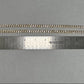 10K Two-Tone Gold 30" Curb Chain; 22.1g