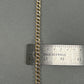 10K Two-Tone Gold 30" Curb Chain; 22.1g