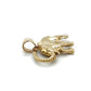 10K Yellow Gold Elephant Pendant; 1.6DWT; 2.5g