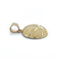 10K Yellow Gold Basketball Pendant; 1.5DWT; 2.4g