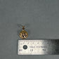 10K Yellow Gold Basketball Pendant; 1.5DWT; 2.4g