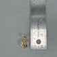 10K Yellow Gold Basketball Pendant; 1.5DWT; 2.4g