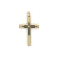 14K Yellow Gold Cross Pendant; 0.7DWT; 1.1g