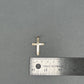 14K Yellow Gold Cross Pendant; 0.7DWT; 1.1g