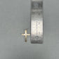 14K Yellow Gold Cross Pendant; 0.7DWT; 1.1g