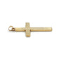 14K Yellow Gold Cross Pendant; 0.7DWT; 1.1g
