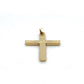14K Yellow Gold Cross Pendant; 0.7DWT; 1.1g