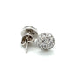 14K White Gold Diamond Stud Earrings; 0.25CTW; 2.5g