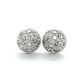 14K White Gold Diamond Stud Earrings; 0.25CTW; 2.5g