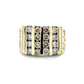 10K Yellow Gold Diamond Gentleman's Ring; 2.0CTW; 10.6g; Size 9