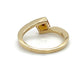 14K Yellow Gold Synthetic Spinel Lady's Ring; 1.6DWT; Size 4.5