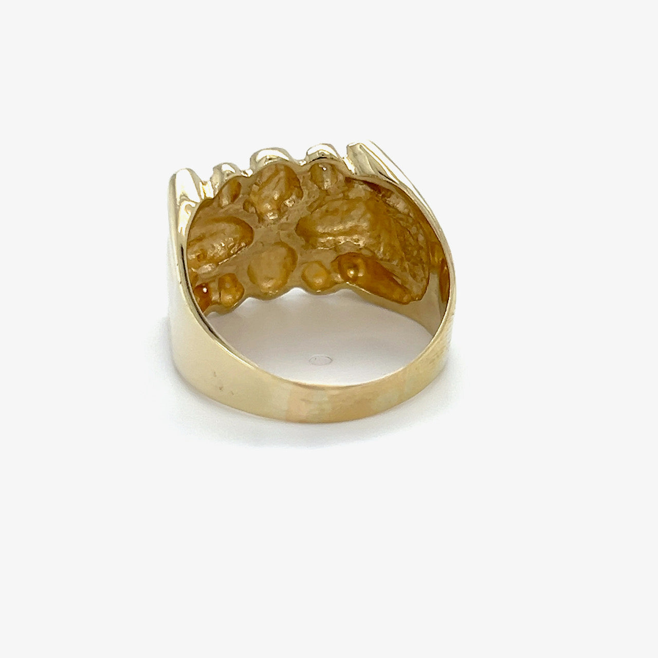 10K Yellow Gold Gentleman's Ring; 8.5g; Size 13