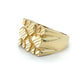 10K Yellow Gold Gentleman's Ring; 8.5g; Size 13