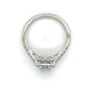 14K White Gold Diamond Lady's Ring; 0.50CTW; 4g; Size 6.5