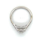 14K White Gold Diamond Lady's Ring; 0.50CTW; 4g; Size 6.5