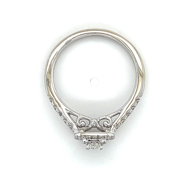 14K White Gold Diamond Lady's Ring; 0.50CTW; 4g; Size 6.5