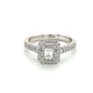 14K White Gold Diamond Lady's Ring; 0.50CTW; 4g; Size 6.5