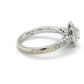 14K White Gold Diamond Lady's Ring; 0.50CTW; 4g; Size 6.5