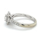 14K White Gold Diamond Lady's Ring; 0.50CTW; 4g; Size 6.5