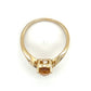 14K Yellow Gold Citrine & Diamond Accent Lady's Ring; 2.4DWT; Size 7