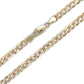 10K Yellow Gold 26" Curb Chain; 14.1g