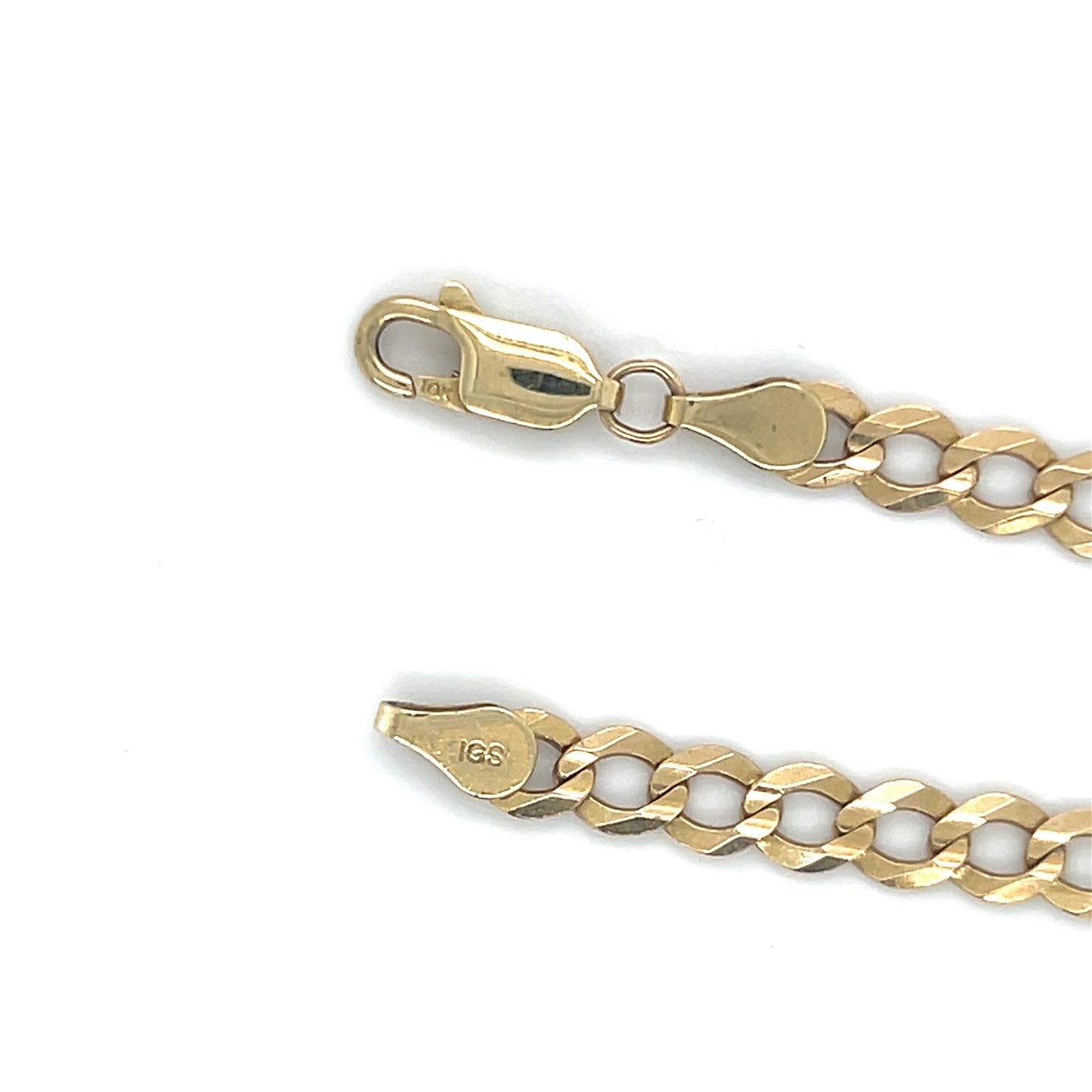 10K Yellow Gold 26" Curb Chain; 14.1g
