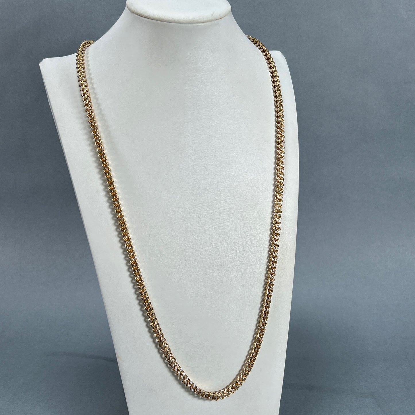 10K Two-Tone Gold 26" Chain; 46.2g