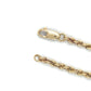14K Yellow Gold 20” Rope Chain; 9.1DWT