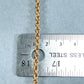 14K Yellow Gold 20” Rope Chain; 9.1DWT