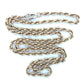 14K Yellow Gold 20” Rope Chain; 9.1DWT