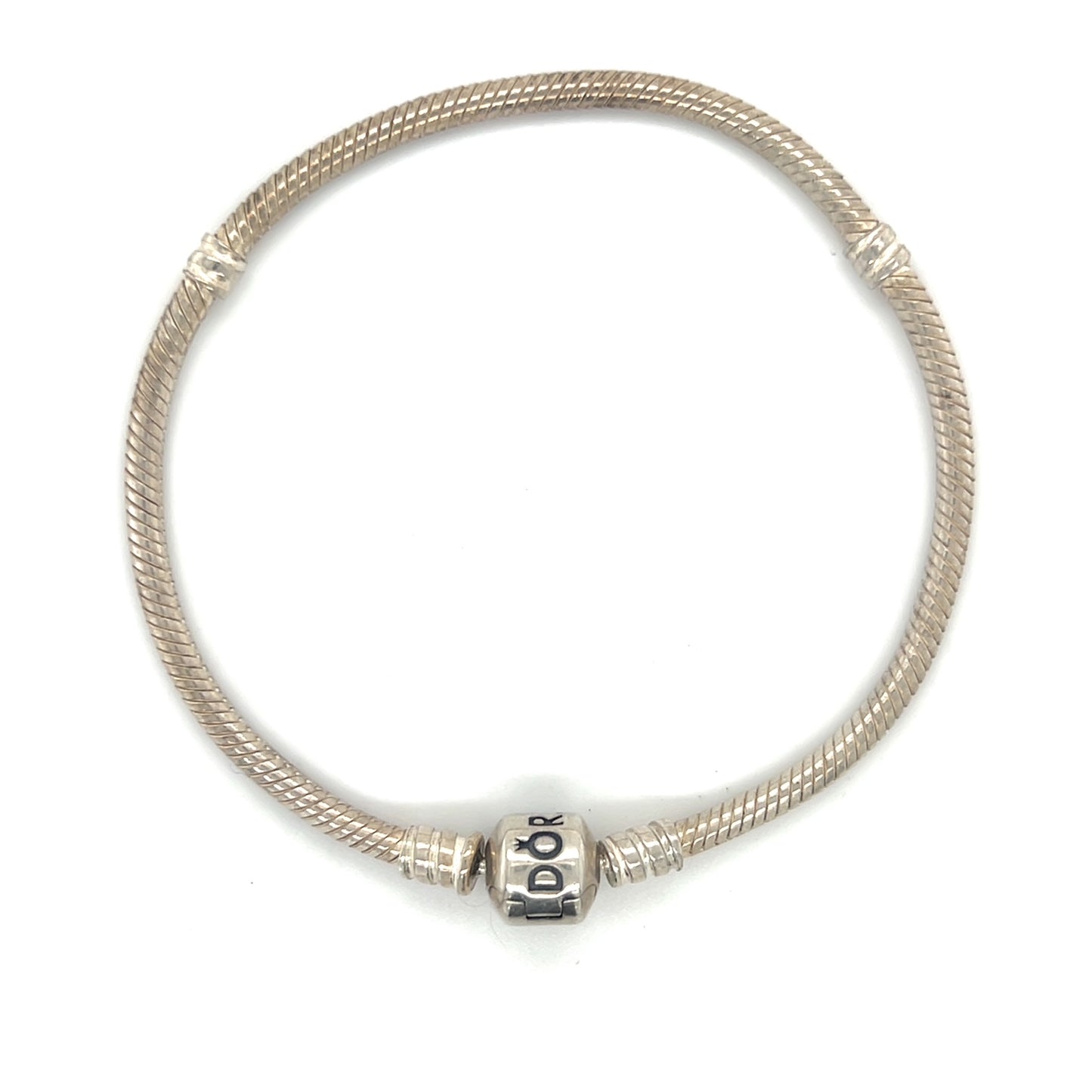 Authentic Pandora 7.5" 925 Sterling Silver Bracelet; 14.9g
