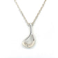925 Sterling Silver Tiffany & Co. 16" Perreti Open Teardrop Necklace