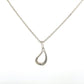 925 Sterling Silver Tiffany & Co. 16" Perreti Open Teardrop Necklace