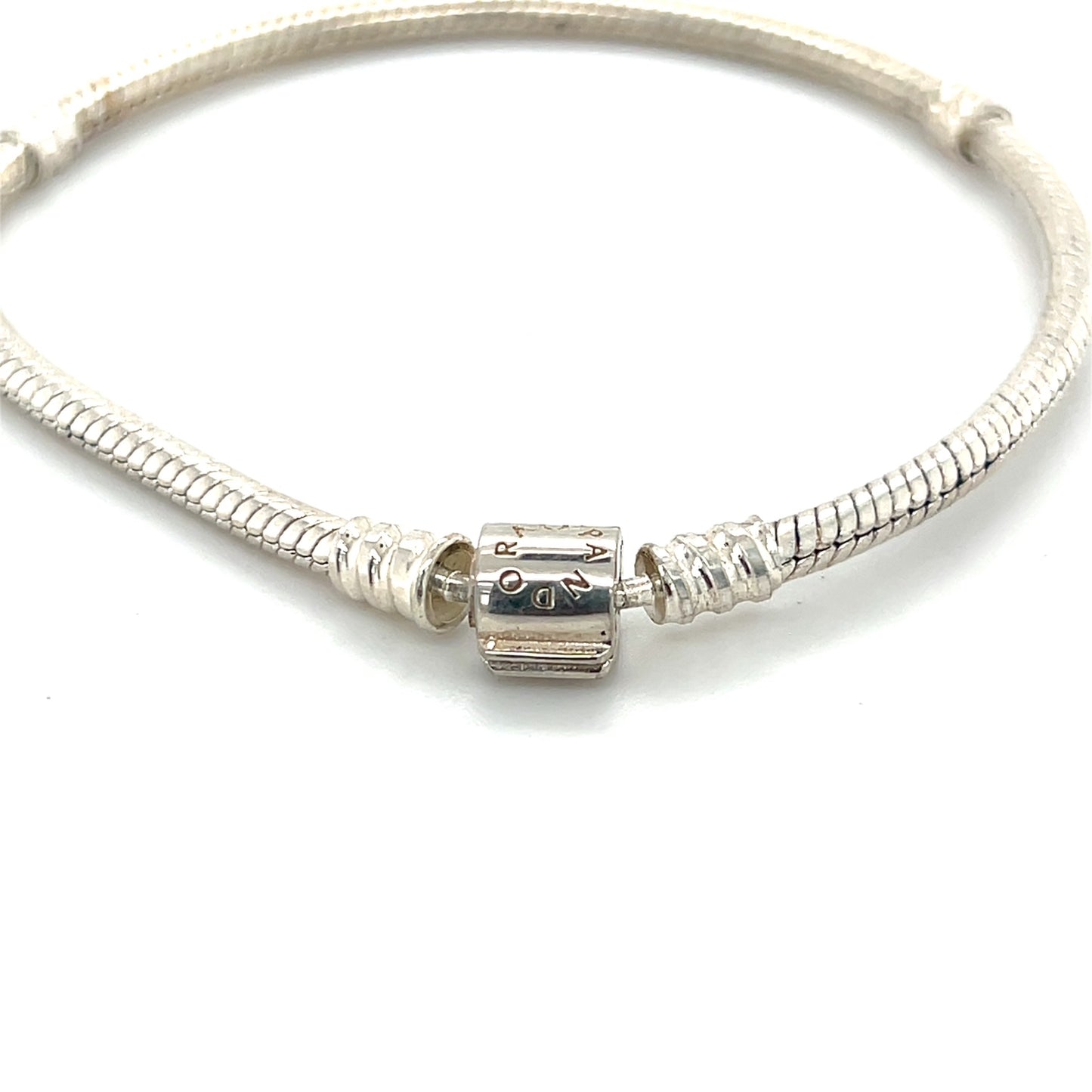 Authentic Pandora 7.5" 925 Sterling Silver Bracelet