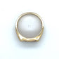 10K Two-Tone Gold Diamond Gentleman's Ring; 3.9g; Size 10