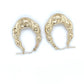 10K Yellow Gold Hoop Earrings; 2.1DWT