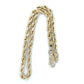 10K Yellow Gold 7.5" Rope Chain Bracelet; 1.9g