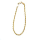 10K Yellow Gold 7.5" Rope Chain Bracelet; 1.9g