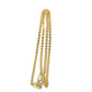14K Yellow Gold 9" Anklet; 1.2g