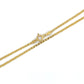 14K Yellow Gold 9" Anklet; 1.2g