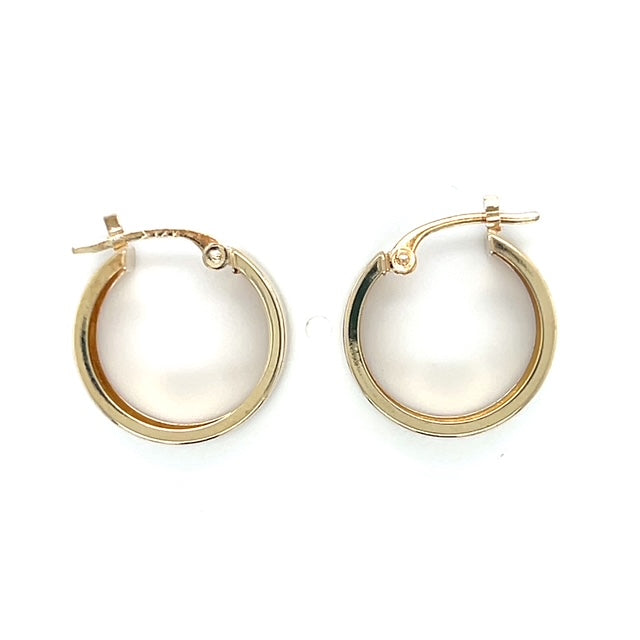 14K Yellow Gold Earrings; 1.4g