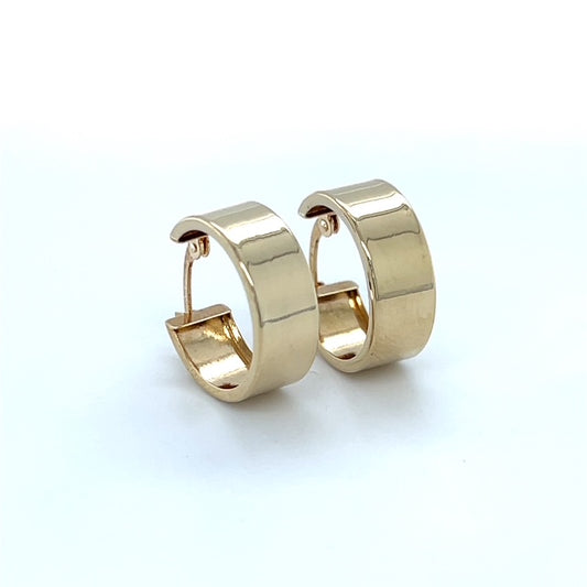 14K Yellow Gold Earrings; 1.4g