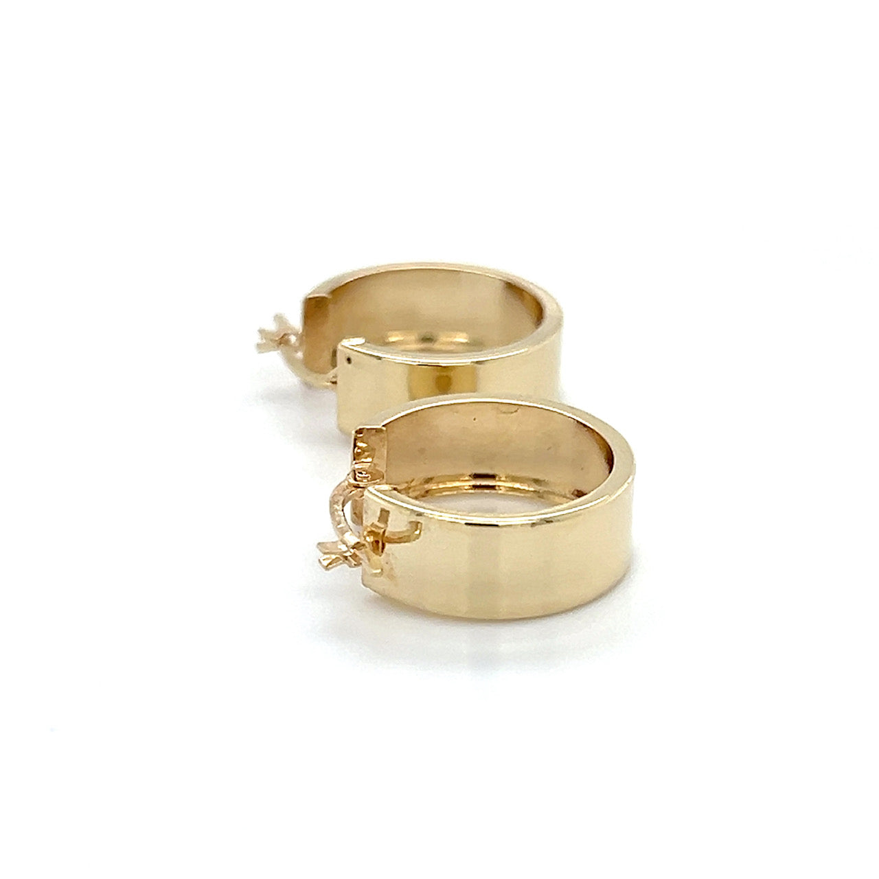 14K Yellow Gold Earrings; 1.4g