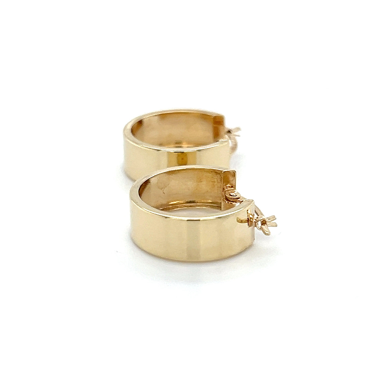 14K Yellow Gold Earrings; 1.4g