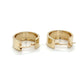 14K Yellow Gold Earrings; 1.4g