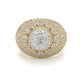 14K Yellow Gold Diamond Ring; 1.0CTW; 6.2g; Size 10