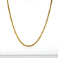 14K Yellow Gold 16.5" Snake Chain Necklace; 7.8g