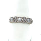 14K White Gold Diamond Lady's Ring; 1.02CTW; 4.9g; Size 10