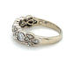 14K White Gold Diamond Lady's Ring; 1.02CTW; 4.9g; Size 10